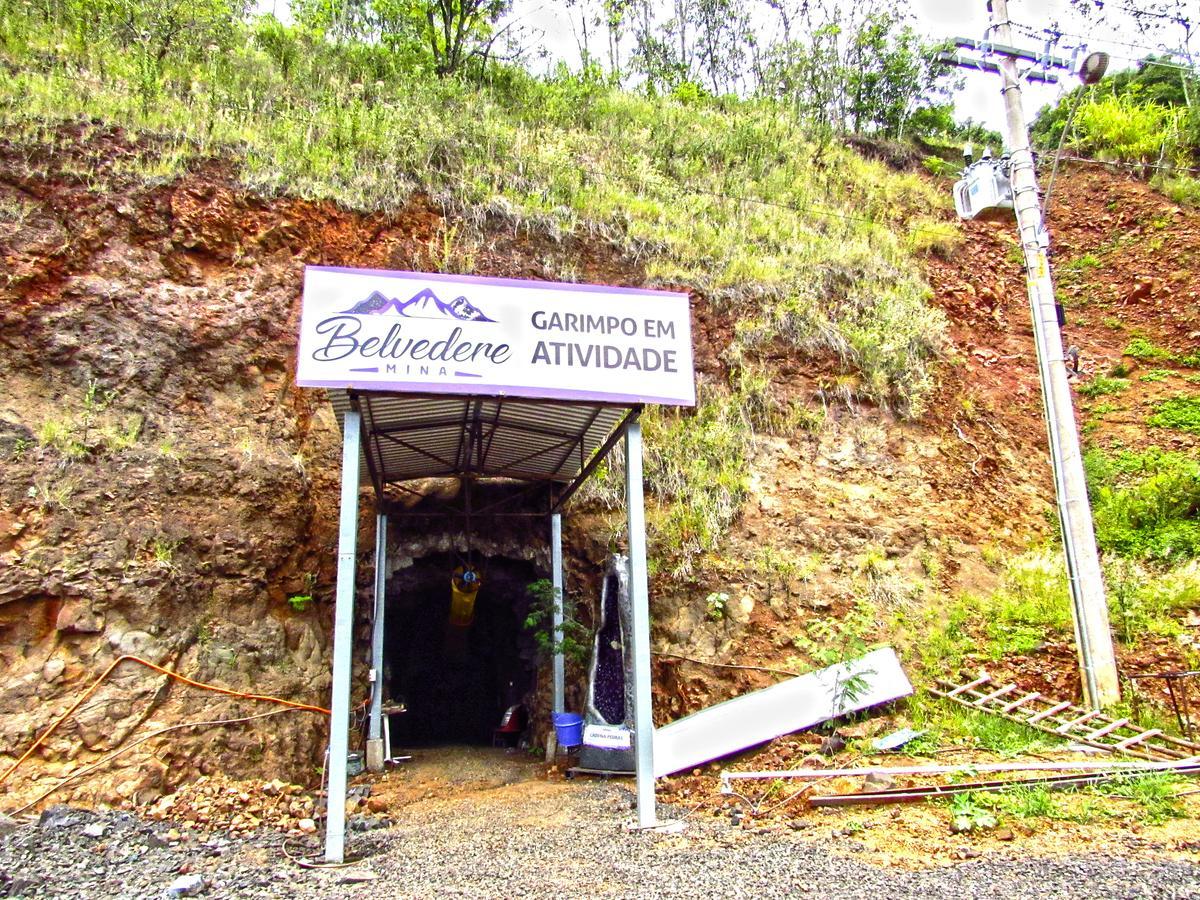 Hotel E Restaurante Belvedere Mina Ametista do Sul Dış mekan fotoğraf